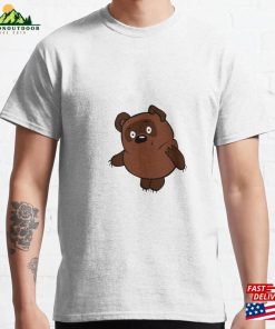 Brown Bear Cartoon Classic T-Shirt Unisex Brown Bear Cartoon Classic T-Shirt Unisex