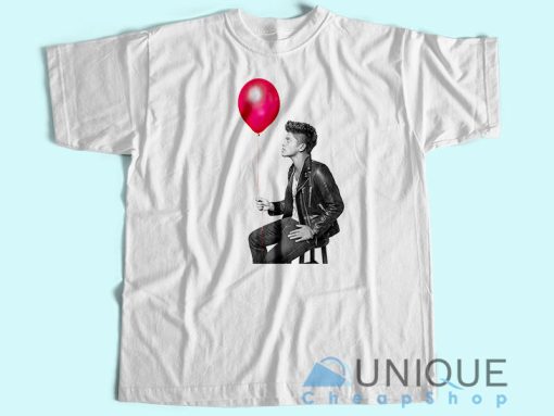 Bruno Mars T-Shirt Unisex Tee Shirt Printing Size S-3XL