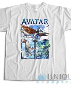 Buy! Avatar The Way of Water And Sea Flight T-Shirt Size S-3XL