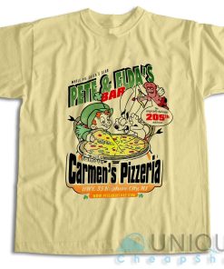 Buy! Pete and Eldas Bar Carmens Pizzeria T Shirt Size S 3XL 5