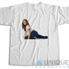 Buy Now! Brooke Shields Modeling Denim T-Shirt Size S-3XL