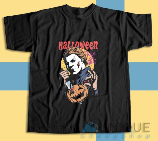 Buy Now! Halloween Michael Myers T-Shirt Size S-3XL