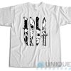 Buy Now! Horror Movie Characters in Knives T-Shirt Size S-3XL