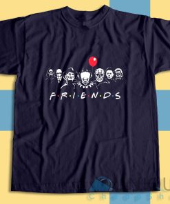 Buy Now! Horror Movie Halloween Friends T-Shirt