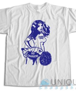 Buy Now! Los Angeles Chargers Cheerleader T-Shirt Size S-3XL