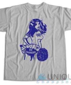 Buy Now! Los Angeles Chargers Cheerleader T-Shirt Size S-3XL