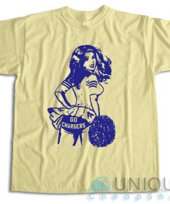 Buy Now! Los Angeles Chargers Cheerleader T-Shirt Size S-3XL 2 Buy Now! Los Angeles Chargers Cheerleader T Shirt Size S 3XL 3