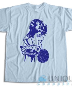 Buy Now! Los Angeles Chargers Cheerleader T-Shirt Size S-3XL 3 Buy Now! Los Angeles Chargers Cheerleader T Shirt Size S 3XL 4