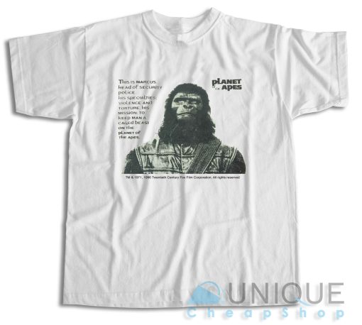 Buy Now! Mosquitohead Planet Of The Apes T-Shirt Size S-3XL