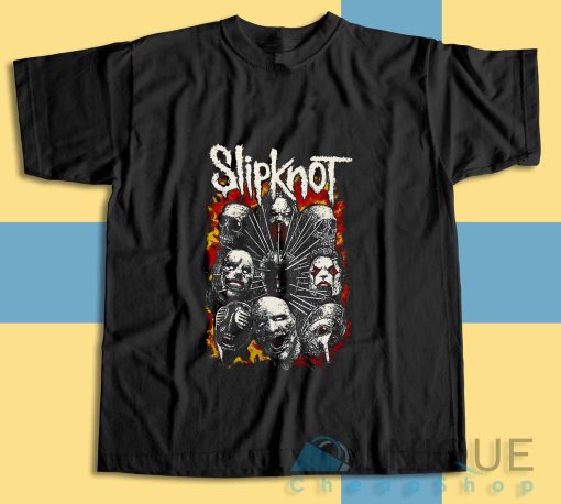 Buy Now! Slipknot Heavy Metal T-Shirt Size S-3XL