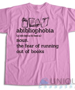 Buy Now! The Fear Of Running Out Of Books T Shirt Size S 3XL 4
