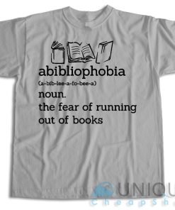 Buy Now! The Fear Of Running Out Of Books T Shirt Size S 3XL 6