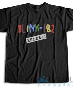 Buy Now ! Blink-182 Rulez T-Shirt Size S-3XL