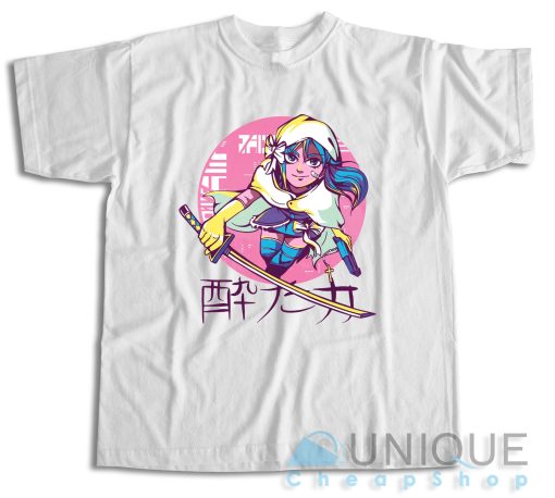 Buy Now ! Cyberpunk Anime Girl T-Shirt Size S-3XL