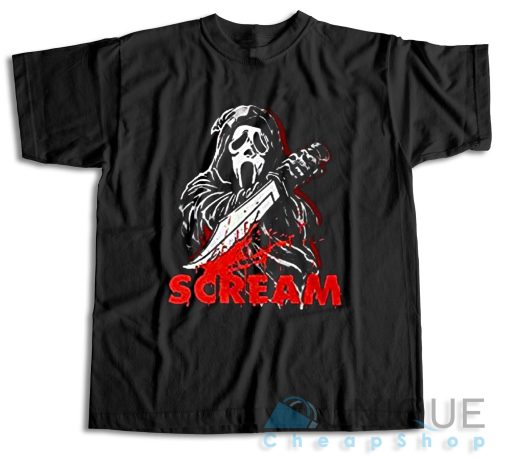 Buy Now ! Scream Ghostface T-Shirt Size S-3XL