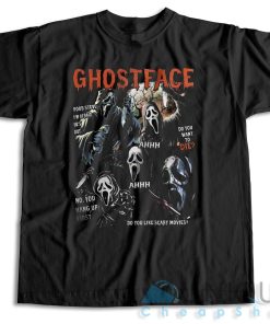 Buy Now ! Vintage Scream Ghostface T-Shirt Size S-3XL