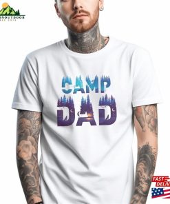 Camping Dad T-Shirt Life Shirt Gift For Classic Sweatshirt