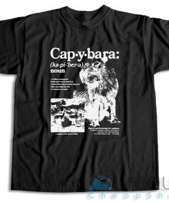 Capybara Noun Defined T-Shirt