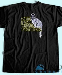 Cat I Am Your Father T Shirt Unisex Custom Tee Shirt Printing 5