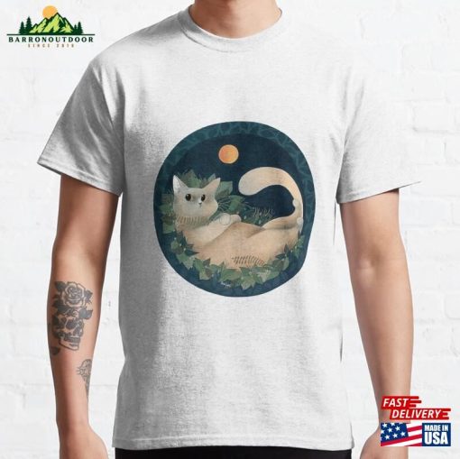Cat Relaxation And Meditation For Lovers Classic T-Shirt Unisex Hoodie