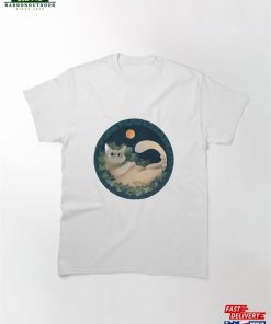 Cat Relaxation And Meditation For Lovers Classic T-Shirt Unisex Hoodie