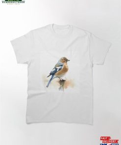 Chaffinch Watercolour Classic T-Shirt Unisex