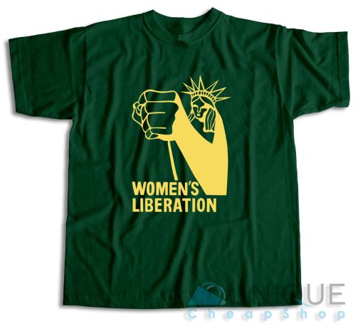 Check Now! Women’s Liberation Statue of Liberty T-Shirt Size S-3XL