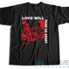 Check Out! Lil Peep Love Will Tear Us Apart T-Shirt Size S-3XL