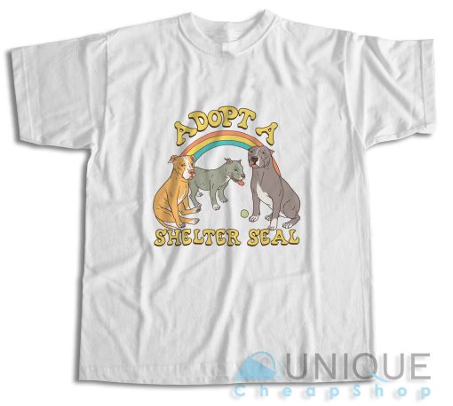 Check Out Adopt A Shelter Seal T-Shirt