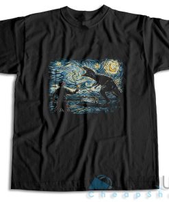 Check Out Jurassic Night T-Shirt