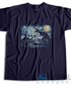 Check Out Jurassic Night T-Shirt