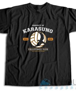 Check Out Karasuno Team T Shirt Size S 3XL Unique Cheap Shop 3