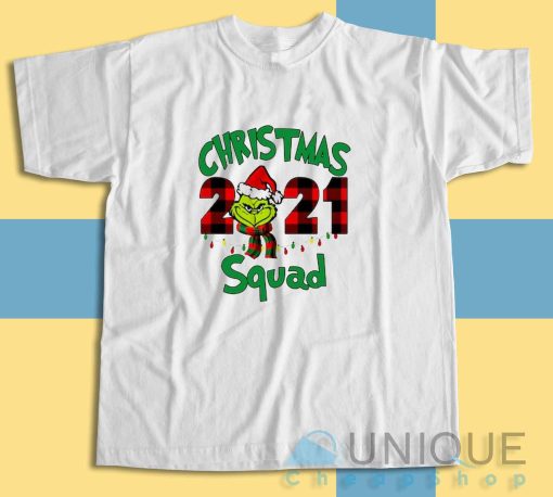 Check Out Our Family Christmas Squad T-Shirt Size S-3XL