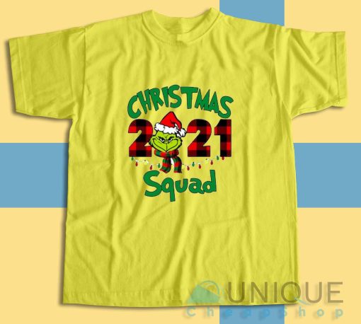 Check Out Our Family Christmas Squad T-Shirt Size S-3XL