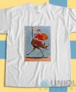 Check out Santa In The Outback T-Shirt Size S-3XL