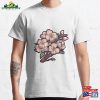Cherry Blossom Flower Floral Hand Drawn Cartoon Classic T-Shirt Hoodie Sweatshirt