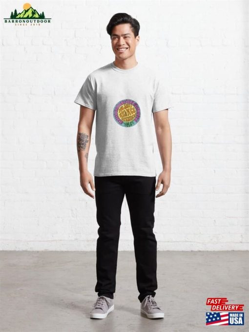 Christian Flower Sticker Classic T-Shirt Unisex