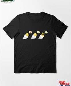 Chubby Lutino Cockatiel Love Angry Cool Essential T-Shirt Classic Unisex