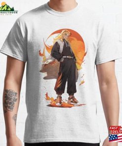 Clear Casual Flame Hashira Classic T-Shirt Unisex Hoodie