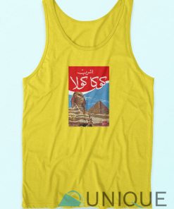 Coca Cola Arabic Tank Top Unique Design Tank Top, Graphic Tank Top