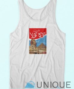 Coca Cola Arabic Tank Top Unique Design Tank Top Graphic Tank Top 5