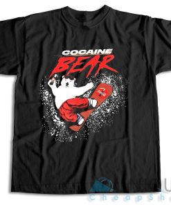 Cocaine Bear Coca Cola T-Shirt