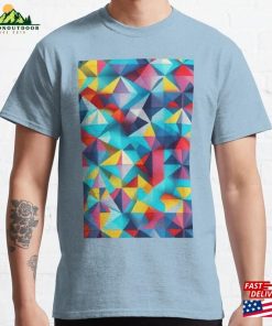 Colourful Geometric Pattern Classic T-Shirt Hoodie