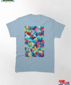 Colourful Geometric Pattern Classic T-Shirt Hoodie