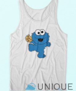 Cookie Monster Tank Top Unique Design Size S to 2XL