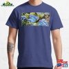 Cool Blue Fungi Classic T-Shirt