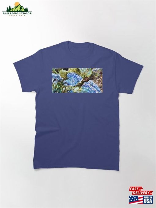 Cool Blue Fungi Classic T-Shirt