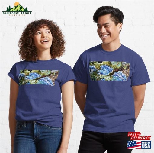 Cool Blue Fungi Classic T-Shirt