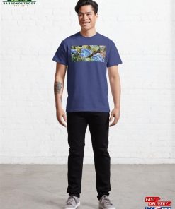 Cool Blue Fungi Classic T-Shirt 3 Cool Blue Fungi Classic T Shirt 4