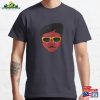 Cool Cute Fashion Man With Unique Hair Style And Mustache Classic T-Shirt Sweatshirt